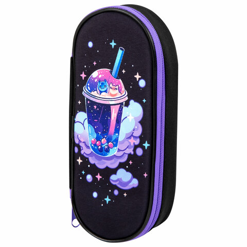 Пенал-футляр BRAUBERG, 1 отделение, органайзер, полиэстер, 22x9х5 см, "Spaceshake", 273565 - фото 2