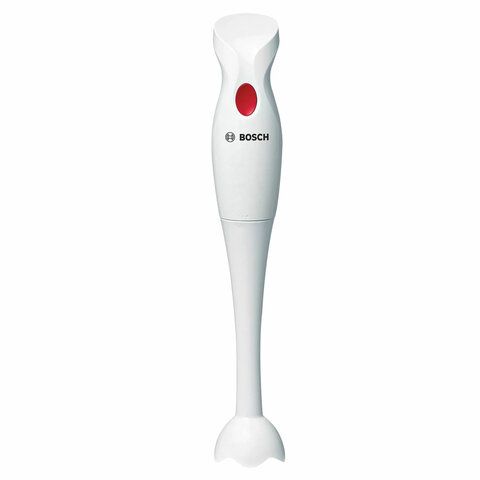 Блендер погружной BOSCH MSMP1000, 350 Вт, 1 скорость, 1 насадка, белый - фото 1