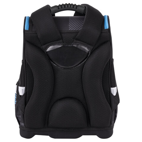 Ранец ЮНЛАНДИЯ WISE, 1 отделение, 3 кармана, устойчивое дно, "Sport game", 37x29х15 см, 272072 - фото 5
