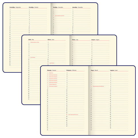 Ежедневник недатированный, А5, 143х210 мм, BRAUBERG "Dainty", под кожу, магнитная застежка, 160 л., розовый, 117143 - фото 8