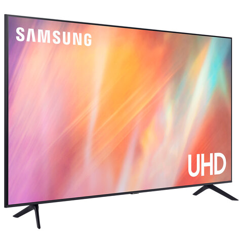 Телевизор SAMSUNG UE50AU7101, 50" (127 см), 3840x2160, 4K, 16:9, SmartTV, WiFi, Bluetooth, черный, 3219218 - фото 3