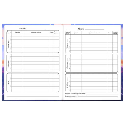 Дневник 1-4 класс 48 л., твердый, ЮНЛАНДИЯ, выборочный лак, с подсказом, "Лисёнок", 107596 - фото 10