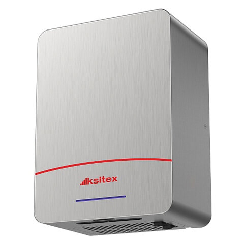 Cушилка для рук KSITEX М-1100АС Turbo, 1100 Вт, бесщеточная, металлическая, M-1100 AC - фото 1