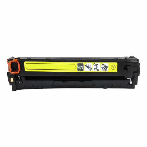 Картридж лазерный SONNEN (SH-CB542A) для HP CLJ CP1215/1515 ВЫСШЕЕ КАЧЕСТВО, желтый, 1400 страниц, 363956 - фото 4