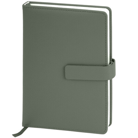 Ежедневник в подарочном наборе 5 в 1, А5, 145x212 мм, BRAUBERG "President", под кожу, 160 листов, зеленый, 116855 - фото 2