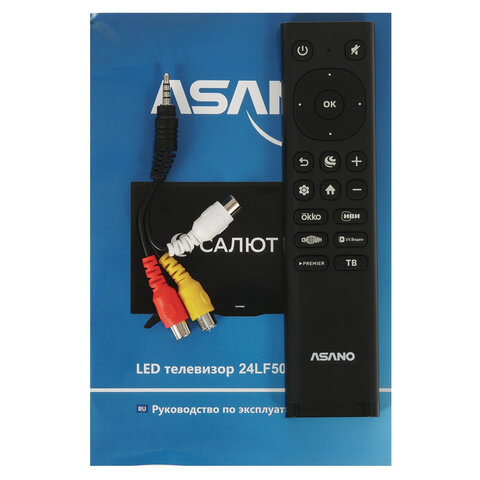 Телевизор ASANO 24LH5010T, 24" (60 см), 1366x768, HD, 16:9, Салют ТВ, Wi-Fi, черный - фото 10