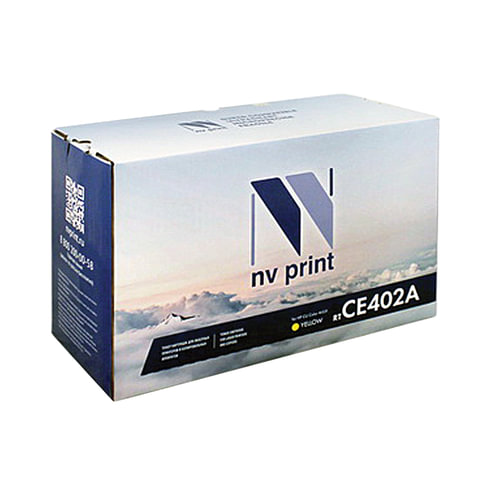 Картридж лазерный NV PRINT (NV-CE402A) для HP LaserJet Pro M570dn/M570dw, желтый, ресурс 6000 стр. - фото 2
