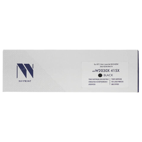 Картридж лазерный NV PRINT (NV-W2030X) для HP Color LaserJet M454dn/M454dw, черный, ресурс 7500 страниц - фото 1
