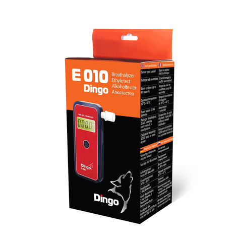 Алкотестер Динго Е-010, мини-кейс, AE010S - фото 3