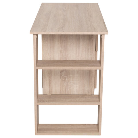 Стол письменный/компьютерный BRABIX "Scandi CD-016", 1100х500х750 мм, 4 ящика, дуб сонома, 641892, ЦБ013707-2 - фото 15