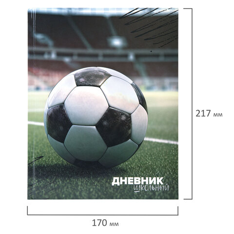Дневник 1-4 класс 48 л., твердый, ЮНЛАНДИЯ, глянцевая ламинация, с подсказом, "Футбол", 107583 - фото 19