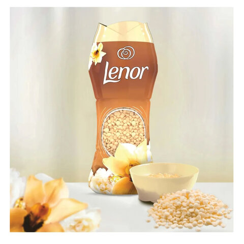 Кондиционер для белья в гранулах, 210 г, LENOR "Oro E Fiori Di Vaniglia", ваниль и орхидея - фото 3