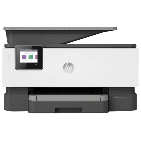 МФУ струйное HP OfficeJet Pro 9010 "4 в 1" A4, 32 стр./мин, 25000 стр./мес., 1200х1200, ДУПЛЕКС, ДАПД, Wi-Fi, сетевая карта, 3UK83B - фото 1
