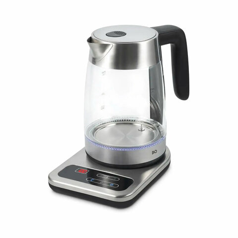 Чайник BQ (БИ-КЬЮ) KT1736G, 1,8 л, 2200 Вт, закрытый нагревательный элемент, ТЕРМОРЕГУЛЯТОР, стекло, 86190523 - фото 1