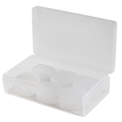 Беруши анатомические восковые из пластичного силикона, КОМПЛЕКТ 3 пары в контейнере, RABBITEX (РАББИТЕКС), 671320 - фото 7