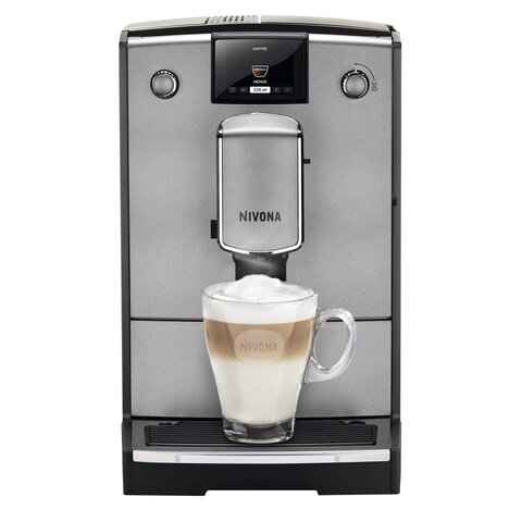 Кофемашина NIVONA CafeRomatica NICR695, 1455 Вт, объем 2,2 л, автокапучинатор, серая, NICR 695 - фото 3