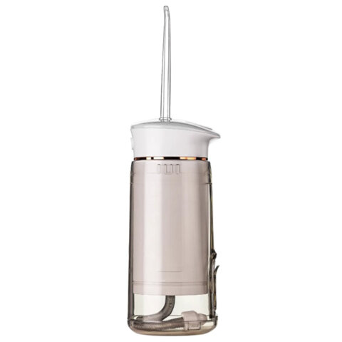 Ирригатор для полости рта REVYLINE RL 420, портативный, емкость резервуара 0,18 л, 2 насадки, белый - фото 4