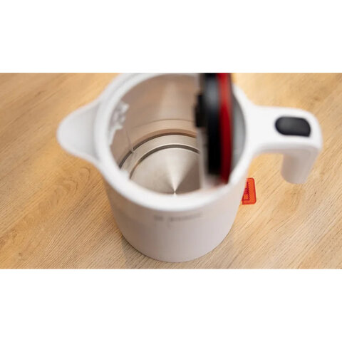 Чайник BOSCH TWK2M161, 1,7 л, 2400 Вт, закрытый нагревательный элемент, пластик, белый - фото 2