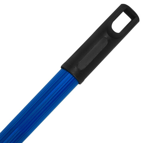 Черенок рукоятка для инвентаря 130 см, еврорезьба, металлопластик 0,35 мм, синий, BOOMHOUSE (БУМХАУС) EXTRA, 702232 - фото 3