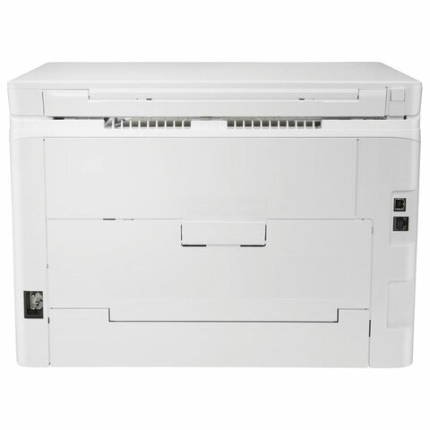 МФУ лазерное ЦВЕТНОЕ HP Color LaserJet M182n "3 в 1", А4, 16 стр./мин., 30000 стр./месяц, сетевая карта, 7KW54A - фото 5
