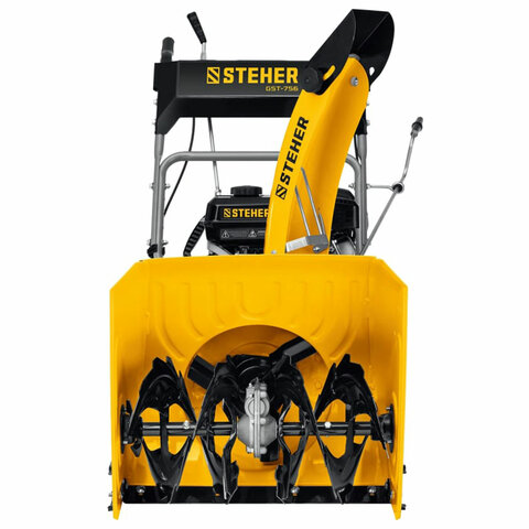 Бензиновый снегоуборщик STEHER GST-756, 5150 Вт, 4-тактный, 7 л.с., объем двигателя 212 см3, GST-756 - фото 2