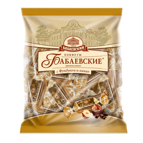 Конфеты шоколадные БАБАЕВСКИЙ "Оригинальные", 250 г, ББ09868 - фото 1