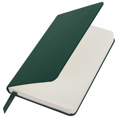 Блокнот МАЛЫЙ ФОРМАТ (93х140 мм) А6, BRAUBERG ULTRA, балакрон, 80 г/м2, 96 л., клетка, темно-зеленый, 113055 - фото 3