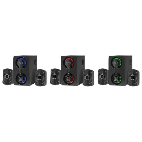 Колонки компьютерные DEFENDER Eclipse, 2.1, 40 Вт, Bluetooth, FM, USB, SD, AUX, черные, 65593 - фото 2