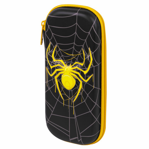 Пенал BRAUBERG, 1 отделение, 1 откидная планка, EVA, 22х10х5 см, "Venomous spider", 271553 - фото 1