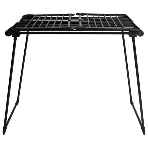 Сушилка напольная для белья раскладная, 5 зон сушки, 25 метров, LAIMA HOME MEGA BLACK, 700471 - фото 6