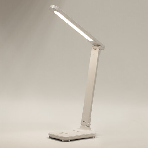 Настольная лампа / светильник беспроводная SONNEN PT-102, USB, LED, 3 Вт, 3 режима, белый, 238777 - фото 10