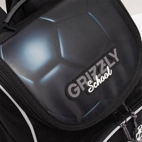 Ранец GRIZZLY анатомическая спинка, с мешком для обуви, для мальчиков, BALL, 33х25х13 см, RAm-485-5/1 - фото 8