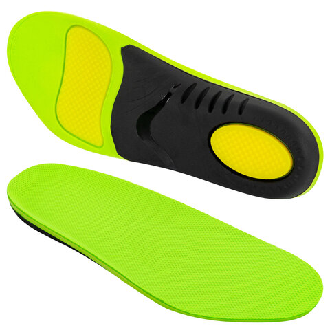 Стельки для кроссовок СПОРТИВНЫЕ КАРКАСНЫЕ, материал PU PRO SPORT, размер RU 40-41 / EU 41-42, с линиями выреза, SHEGRA (ШЕГРА), 700767 - фото 5