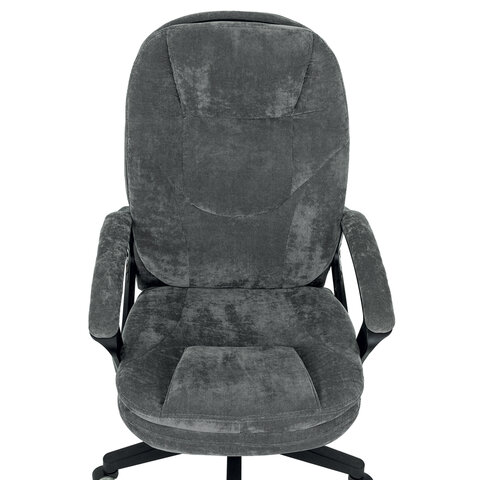 Кресло офисное BRABIX PREMIUM "Trend EX-568", велюр, серое, 533013 - фото 8