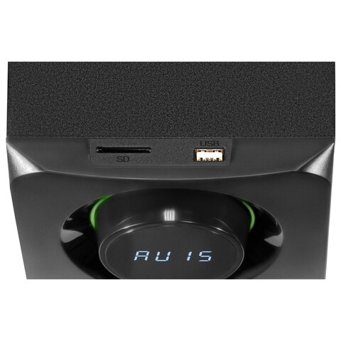 Колонки компьютерные DEFENDER Eclipse, 2.1, 40 Вт, Bluetooth, FM, USB, SD, AUX, черные, 65593 - фото 6