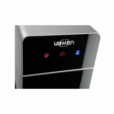 Кулер для воды VATTEN L09SE, напольный, НАГРЕВ/ОХЛАЖДЕНИЕ ЭЛЕКТРОННОЕ, бутыль снизу, 3 крана, серебристый, УТ-00001465 - фото 8