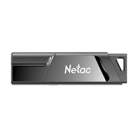 Флеш-диск 32 GB NETAC U336, USB 3.0, черный, NT03U336S-032G-30BK - фото 1