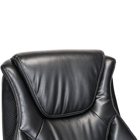 Кресло BRABIX PREMIUM "Credo EX-587", рециклированная кожа, черное, 532977 - фото 9