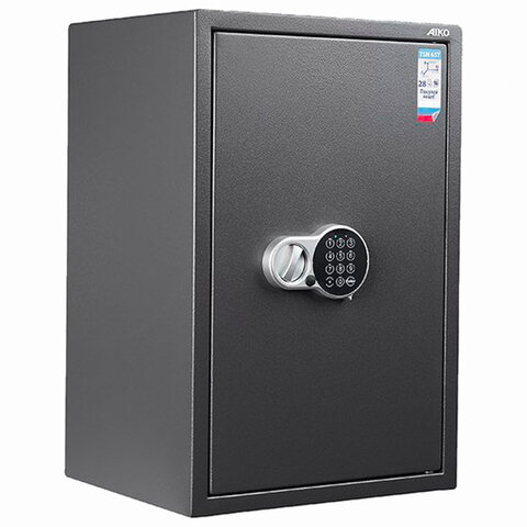 Сейф AIKO "TSN-65ТEL", 650х435x381 мм, 28 кг, электронный замок, полка, трейзер, S10399540914 - фото 1