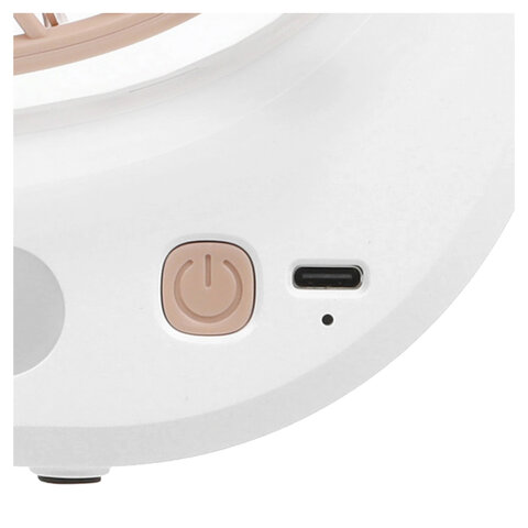 Вентилятор настольный CENTEK CT-5041, USB-питание, 3 режима, d=10 см, 5 Вт, белый - фото 5