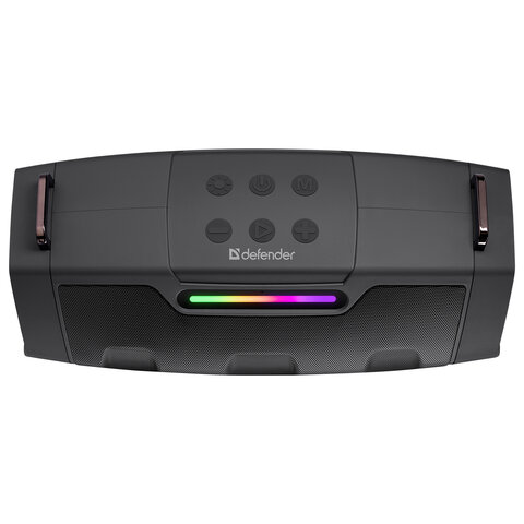 Колонка портативная DEFENDER Beatbox 25, 25 Вт, 3000 мАч, Bluetooth, FM, Type-C, черная, 65325 - фото 14