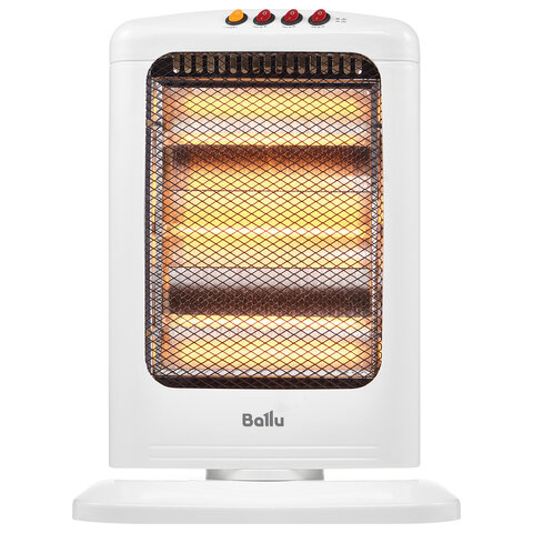 Обогреватель инфракрасный BALLU BHH/M-20, 1200 Вт, 3 режима, напольная/настольная установка, белый, НС-1346647 - фото 1