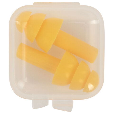 Беруши многоразовые силиконовые без шнурка, 1 пара в контейнере, SNR 37 дБ, RABBITEX (РАББИТЕКС), 671315 - фото 6