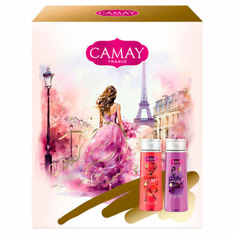 Подарочный набор CAMAY: гель для душа "Тайное блаженство" 250 мл + "Магическое заклинание" 250 мл - фото 3