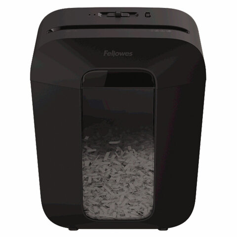 Уничтожитель (шредер) FELLOWES POWERSHRED LX50, 4 уровень секретности, фрагменты 4х37 мм, 9 л., 17 л, FS-44060 - фото 2
