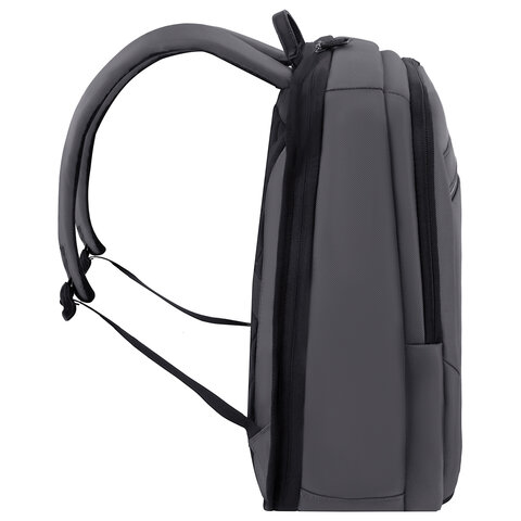 Рюкзак HEIKKI ELECT (ХЕЙКИ) универсальный, отделение для ноутбука, USB-порт, серый, 44х30х16 см, 273863 - фото 4