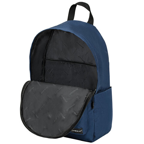 Рюкзак HEIKKI POSITIVE (ХЕЙКИ) универсальный, карман-антивор, Dark blue, 42х28х14 см, 272552 - фото 4