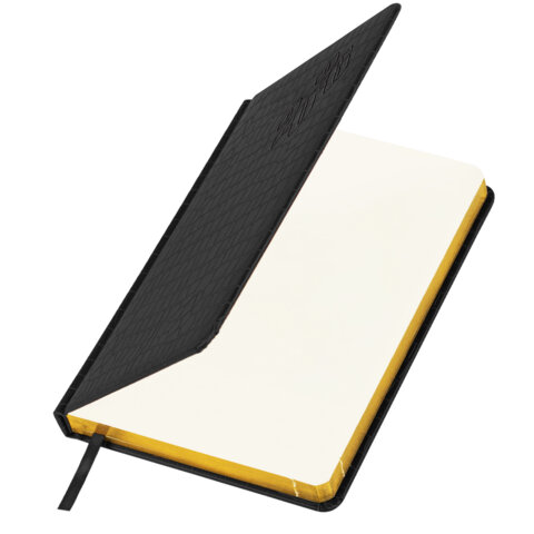 Ежедневник датированный 2026, А5, 138x213 мм, BRAUBERG "Comodo", под кожу, черный, 117049 - фото 4