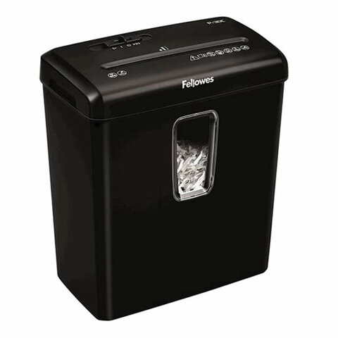 Уничтожитель (шредер) FELLOWES POWERSHRED P-30C, 4 уровень секретности, фрагменты 4х34 мм, 6 л., 15 л, FS-60081 - фото 3
