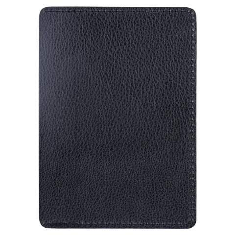 Картхолдер для трех карт с двумя дополнительными карманами, 12х8,6 см, черный, BRAUBERG, 238763 - фото 4